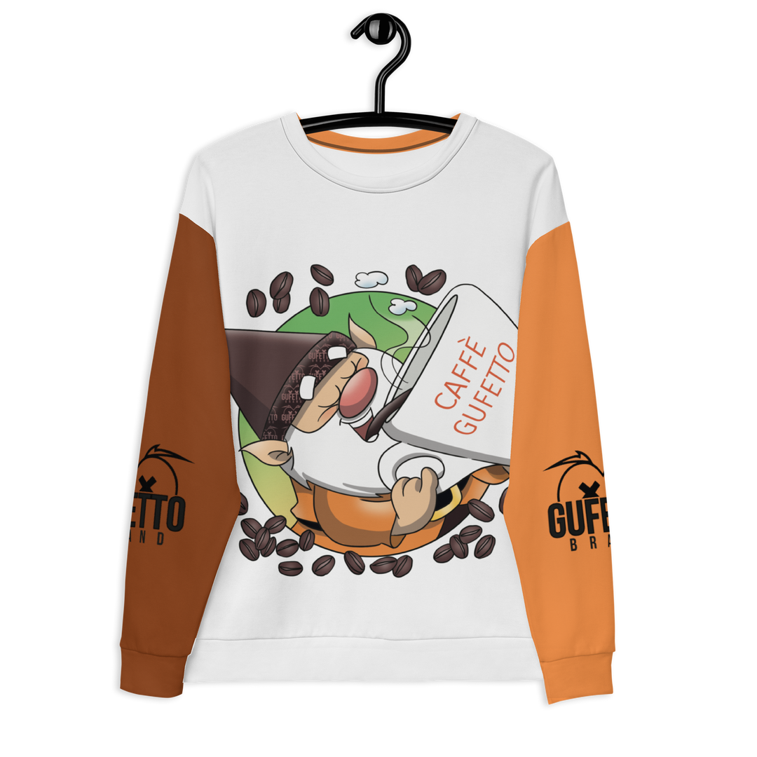 Felpa unisex Uomo/Donna CAFFEOLO 2 - Gufetto Brand