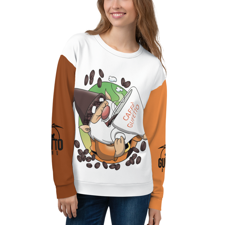 Felpa unisex Uomo/Donna CAFFEOLO 2 - Gufetto Brand
