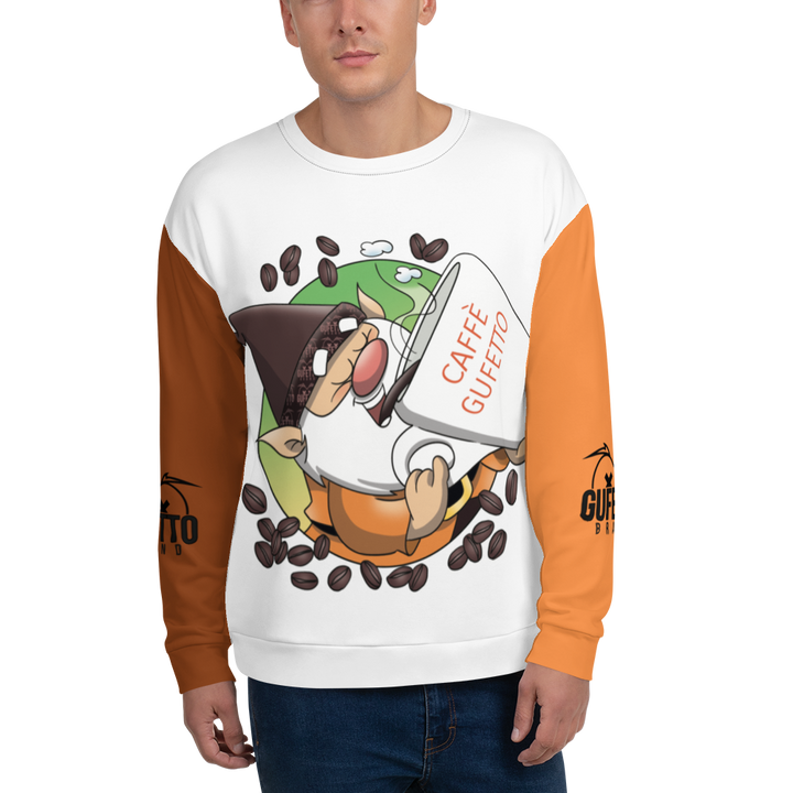 Felpa unisex Uomo/Donna CAFFEOLO 2 - Gufetto Brand