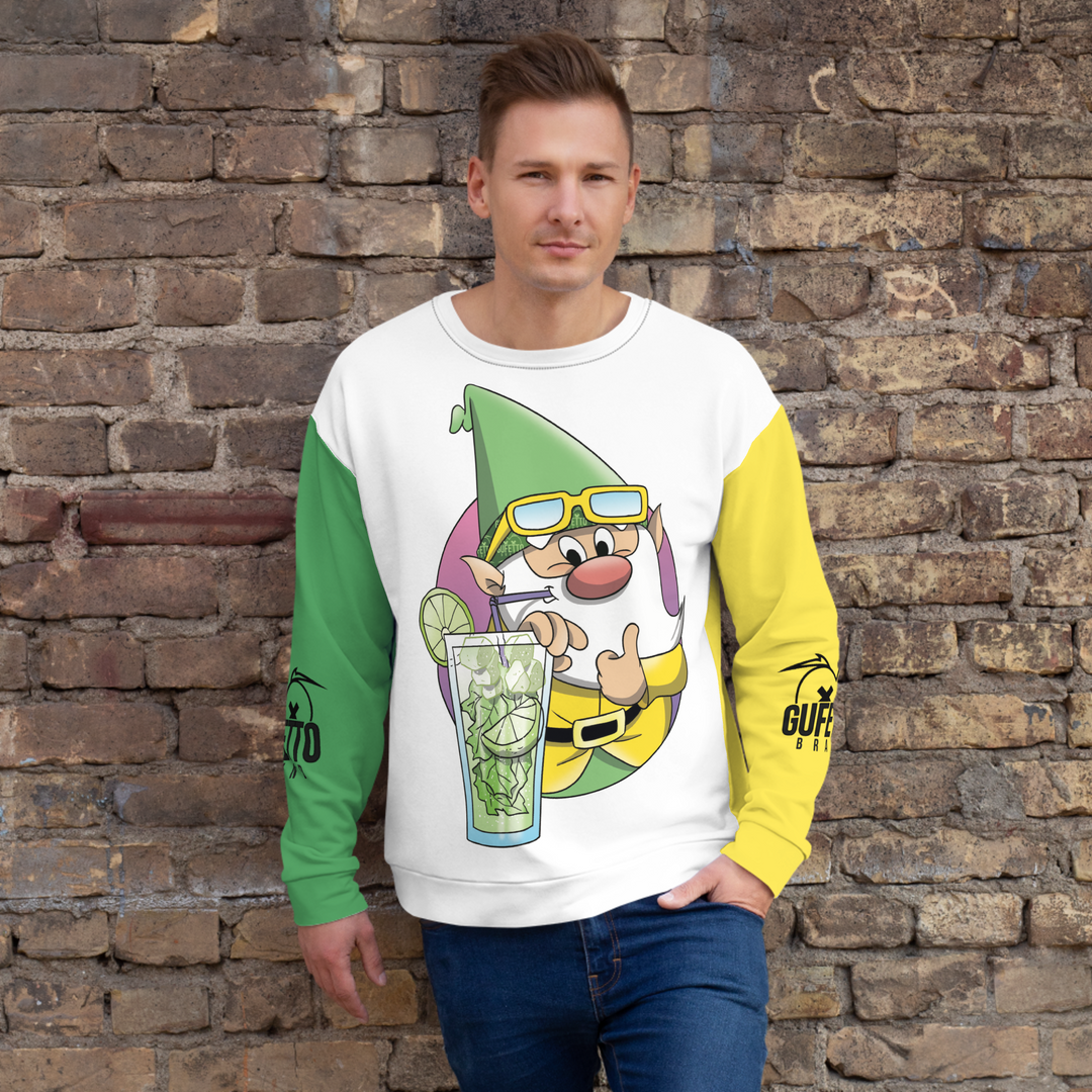 Felpa unisex Uomo/Donna MOJITOLO 2 - Gufetto Brand