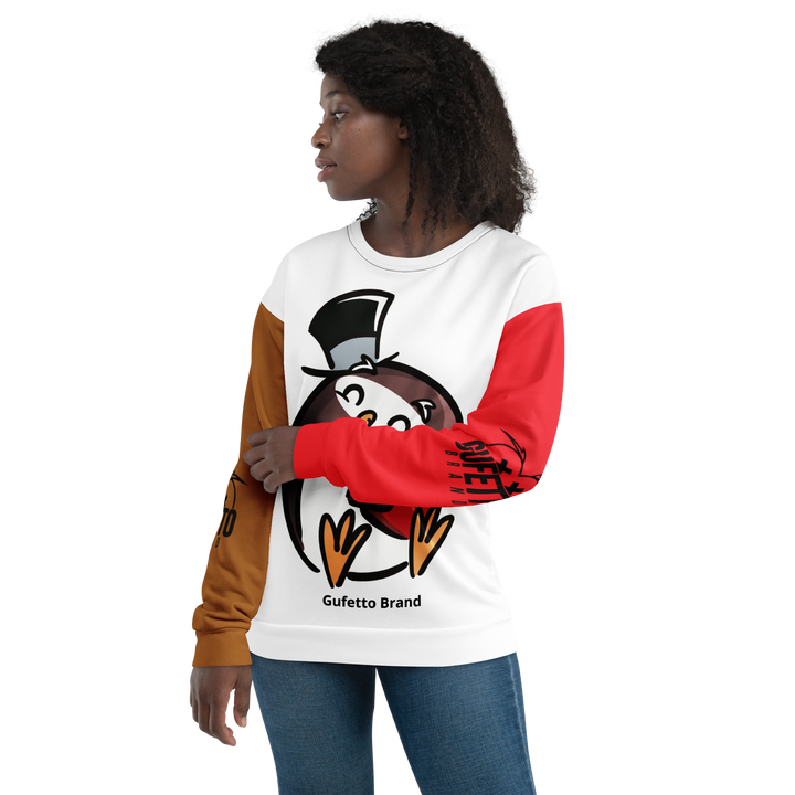 Felpa unisex Uomo/Donna GUFETTO CUORE - Gufetto Brand