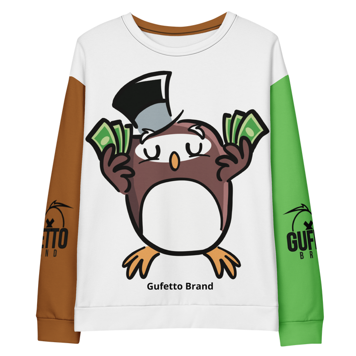 Felpa unisex Uomo/Donna GUFETTO SOLDI - Gufetto Brand