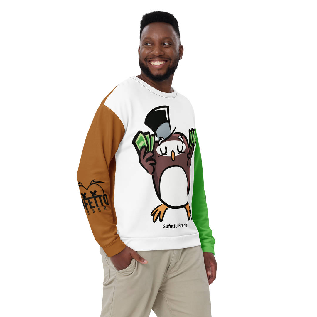 Felpa unisex Uomo/Donna GUFETTO SOLDI - Gufetto Brand