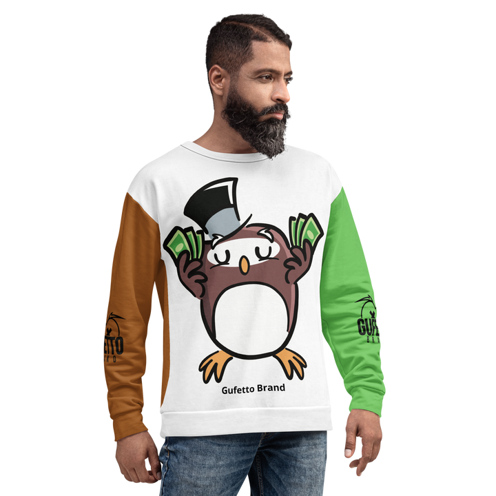 Felpa unisex Uomo/Donna GUFETTO SOLDI - Gufetto Brand