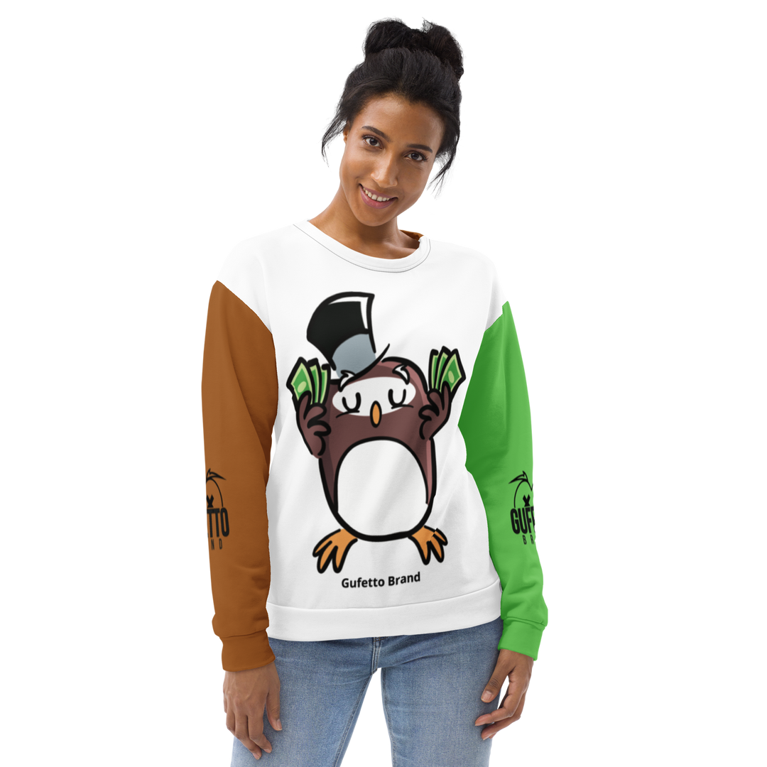 Felpa unisex Uomo/Donna GUFETTO SOLDI - Gufetto Brand