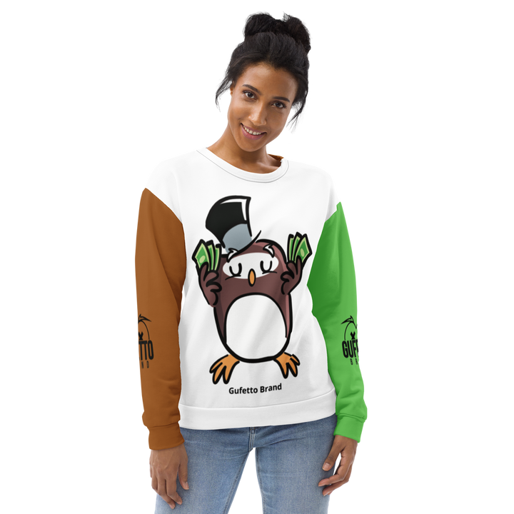 Felpa unisex Uomo/Donna GUFETTO SOLDI - Gufetto Brand