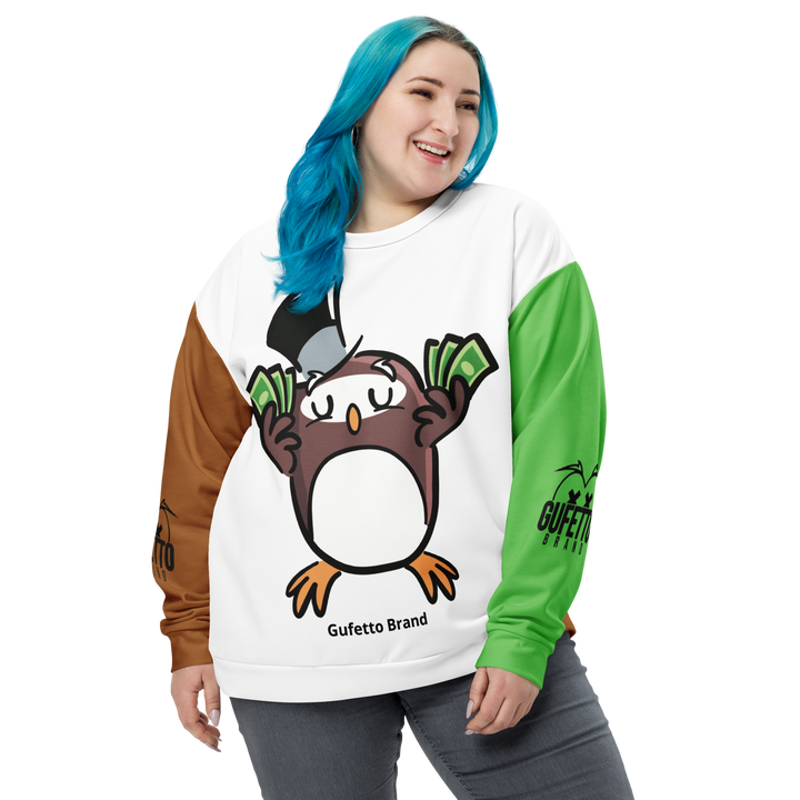 Felpa unisex Uomo/Donna GUFETTO SOLDI - Gufetto Brand