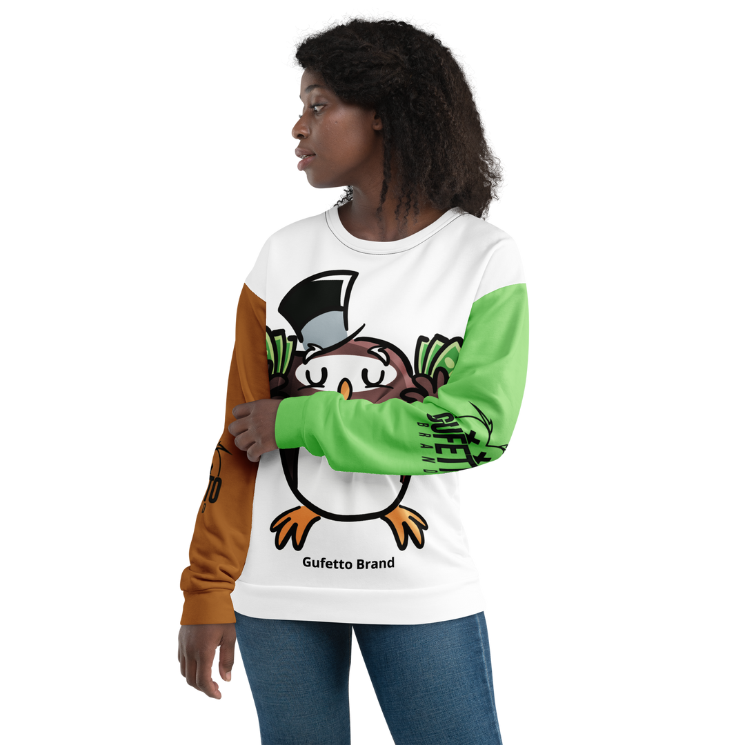 Felpa unisex Uomo/Donna GUFETTO SOLDI - Gufetto Brand