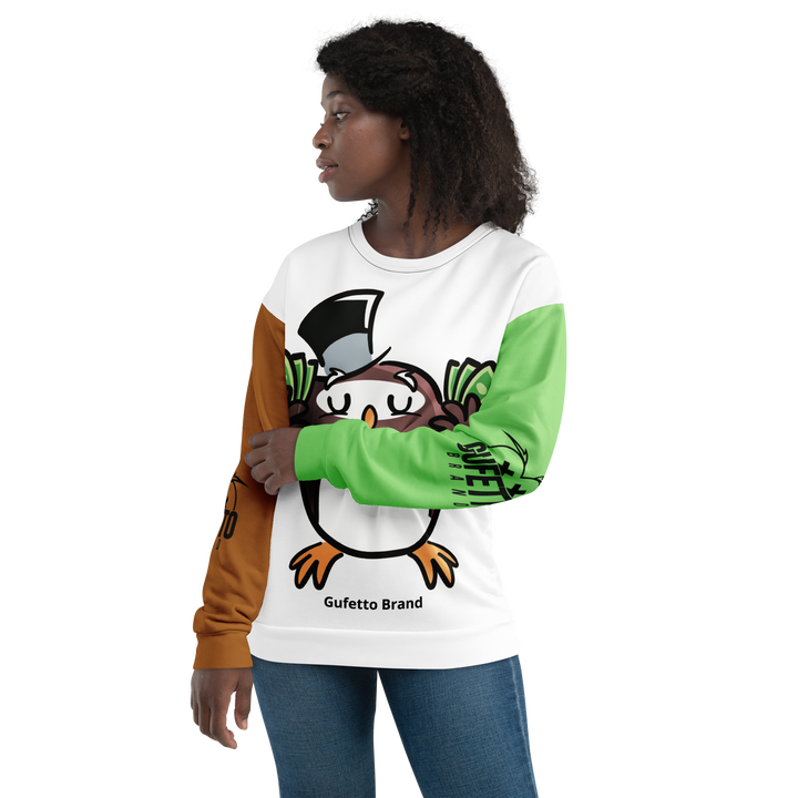 Felpa unisex Uomo/Donna GUFETTO SOLDI - Gufetto Brand