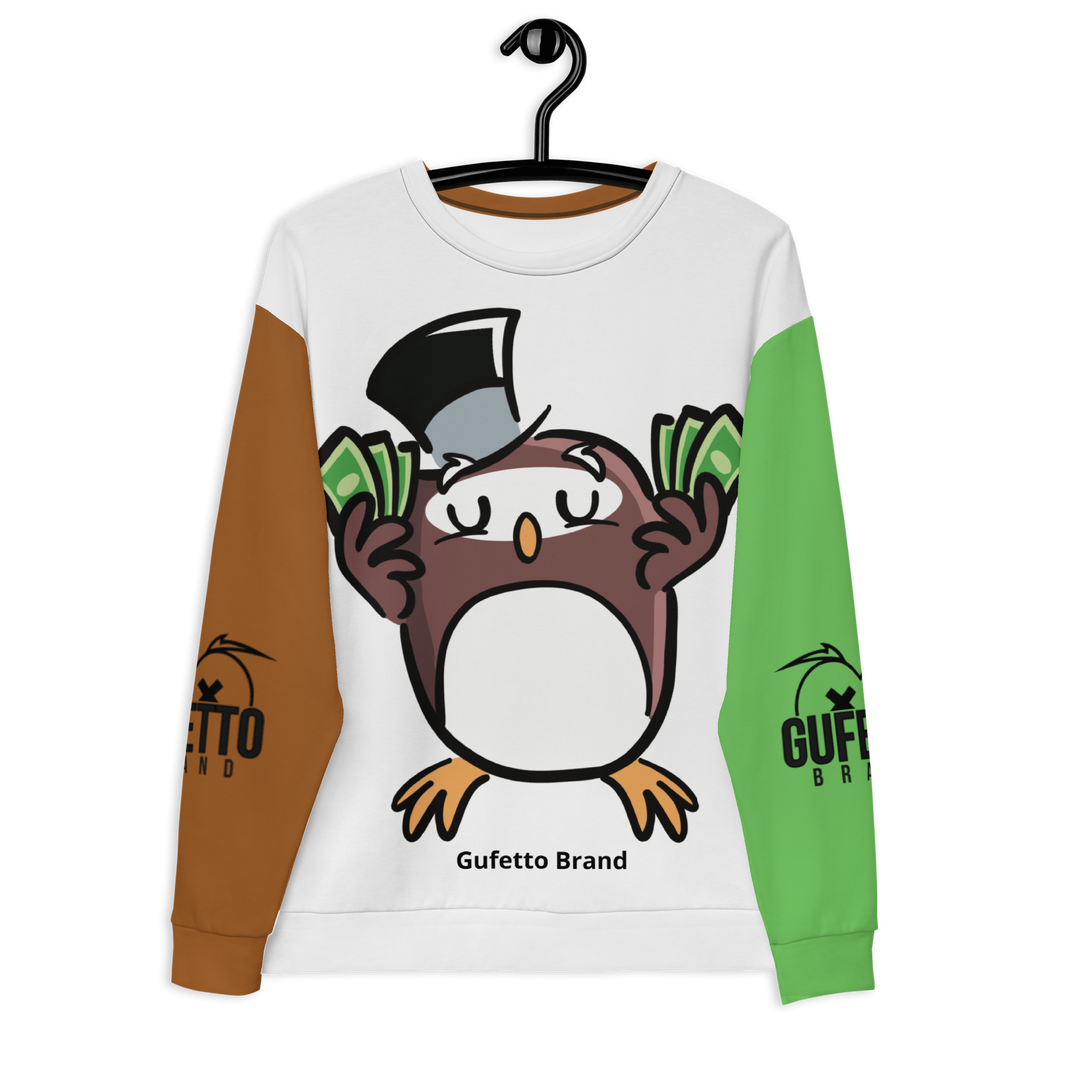 Felpa unisex Uomo/Donna GUFETTO SOLDI - Gufetto Brand