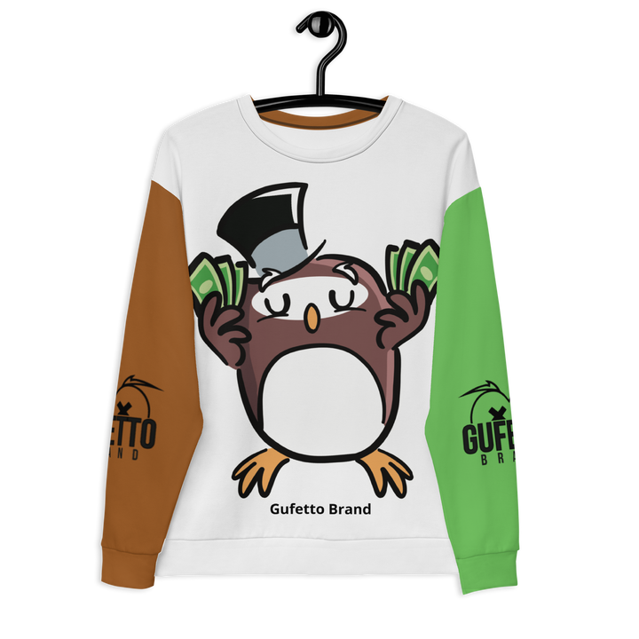 Felpa unisex Uomo/Donna GUFETTO SOLDI - Gufetto Brand
