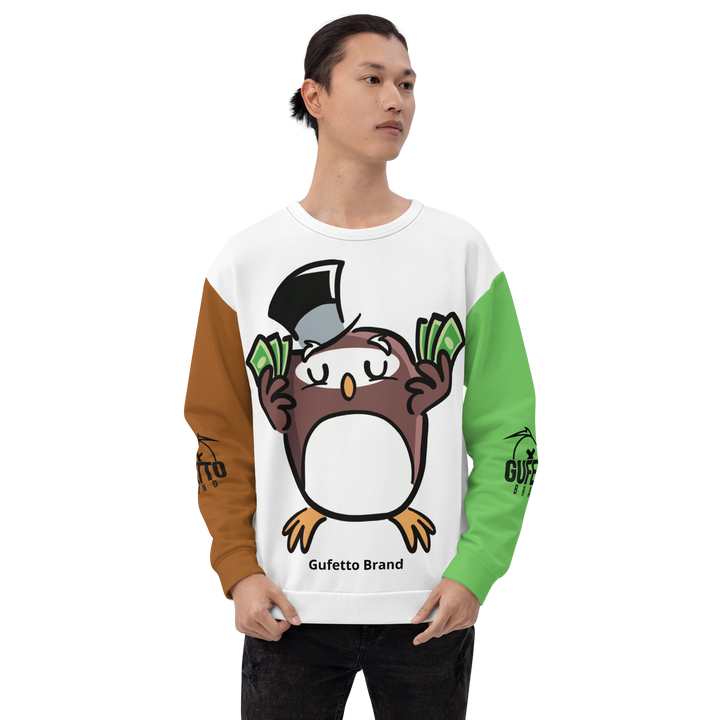 Felpa unisex Uomo/Donna GUFETTO SOLDI - Gufetto Brand