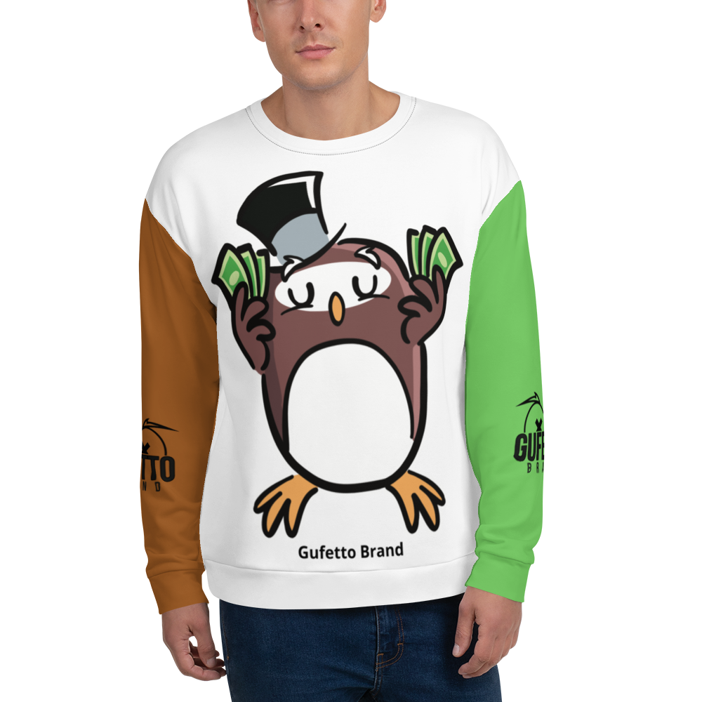 Felpa unisex Uomo/Donna GUFETTO SOLDI - Gufetto Brand