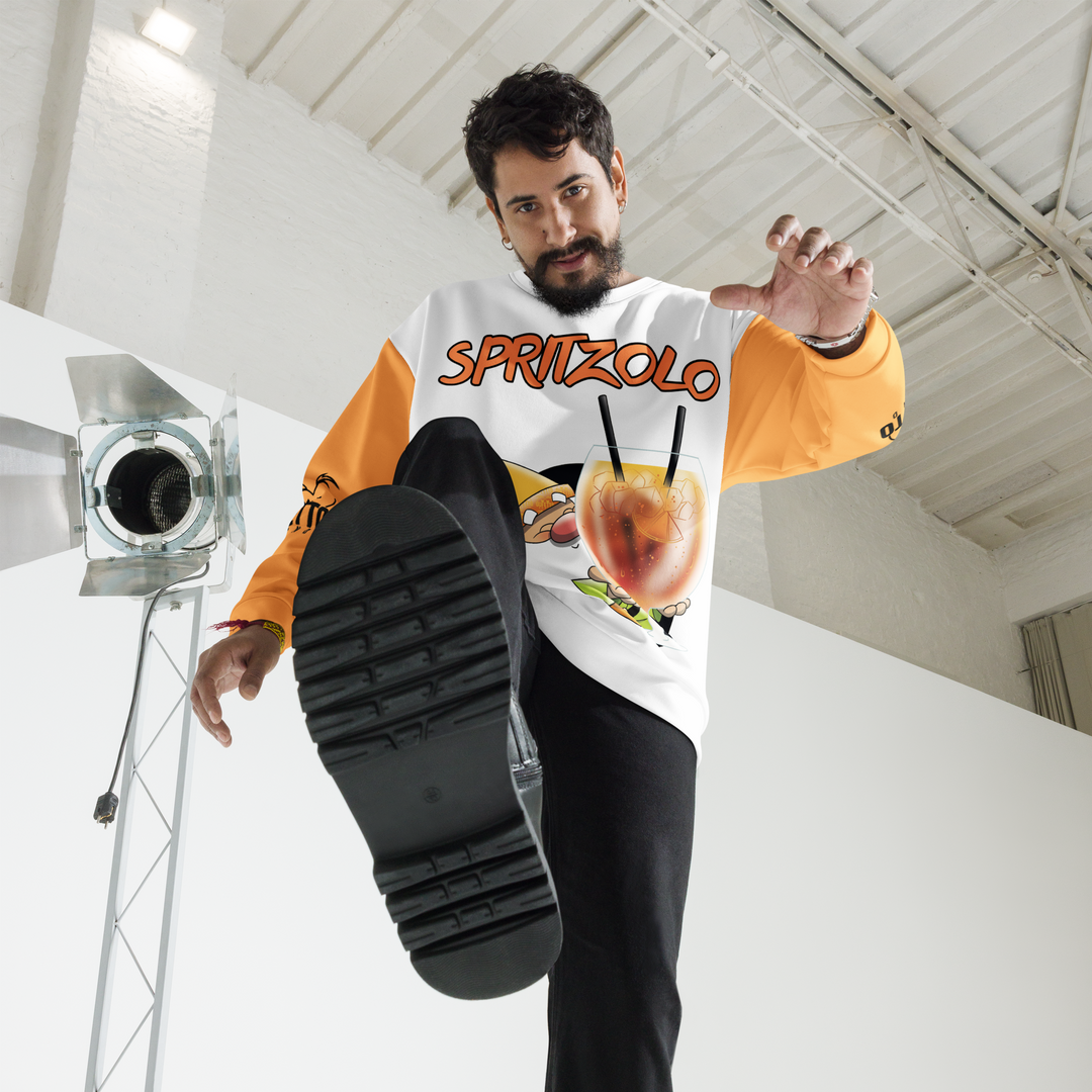 Felpa unisex Uomo/Donna SPRITZOLO NEW - Gufetto Brand