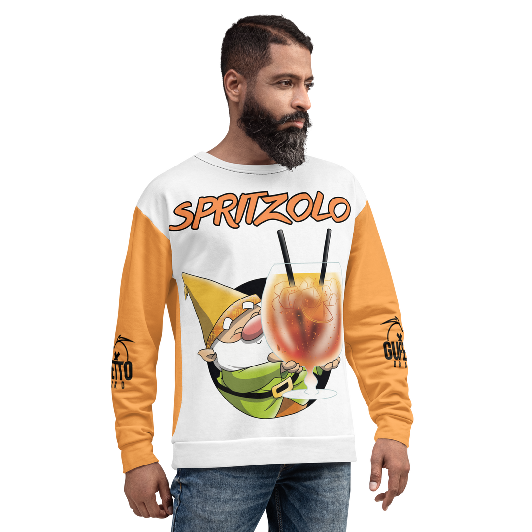 Felpa unisex Uomo/Donna SPRITZOLO NEW - Gufetto Brand