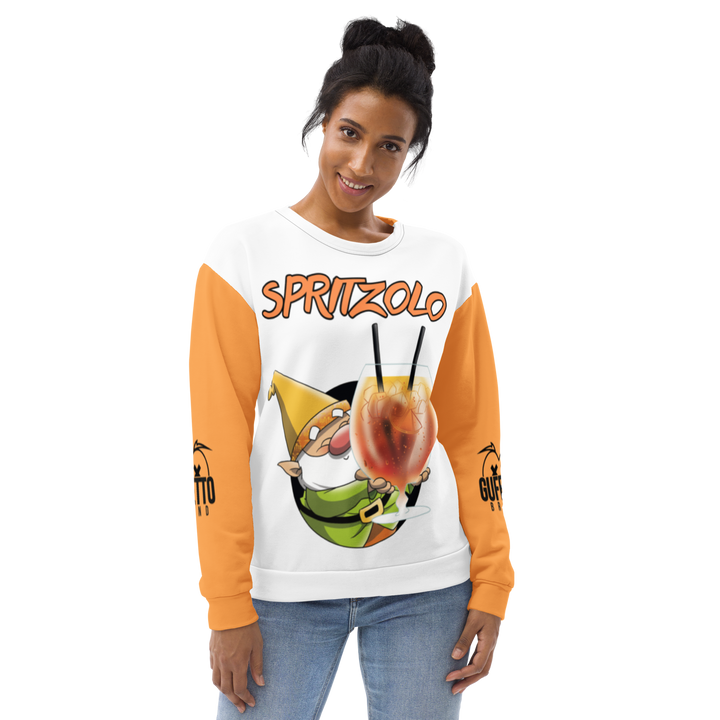 Felpa unisex Uomo/Donna SPRITZOLO NEW - Gufetto Brand