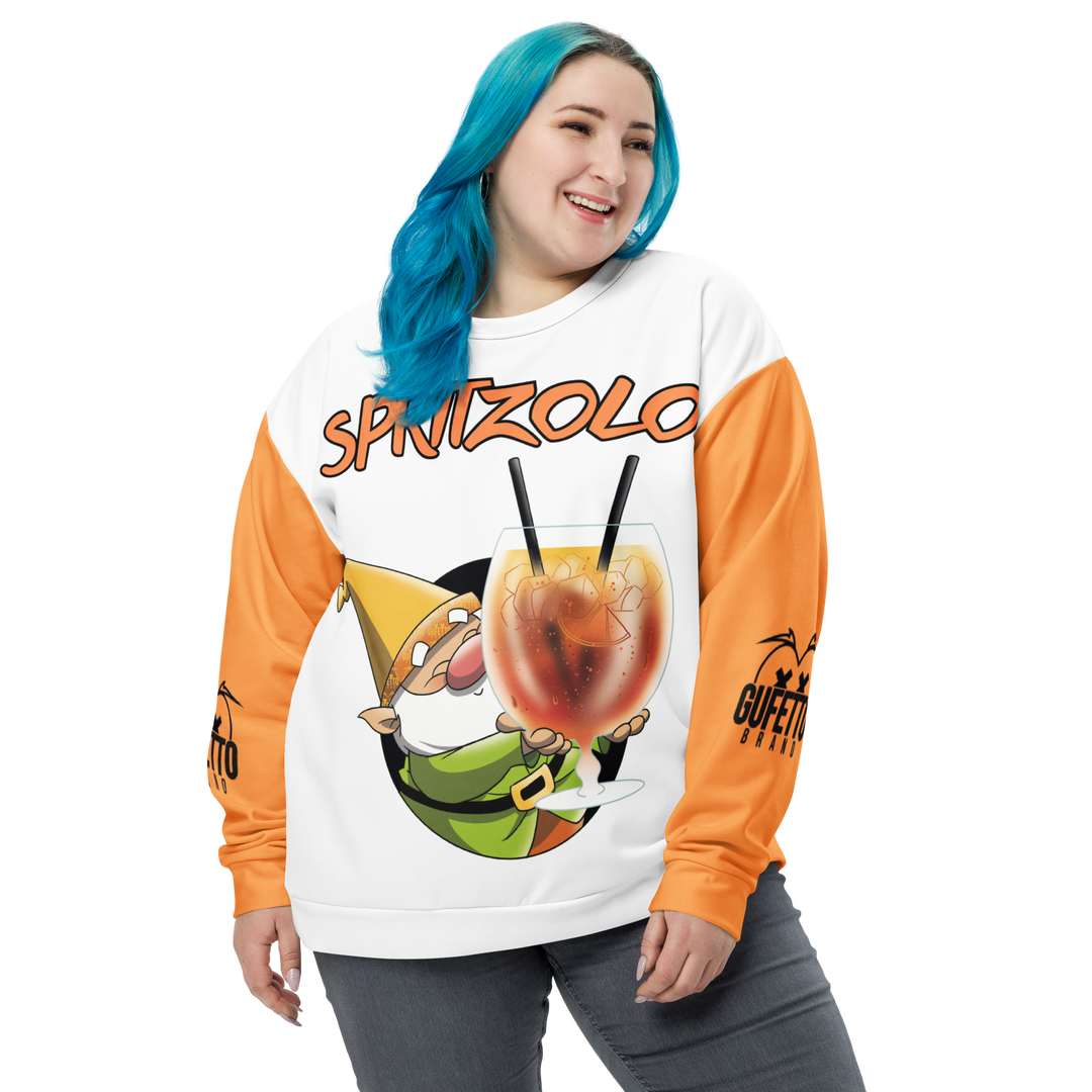 Felpa unisex Uomo/Donna SPRITZOLO NEW - Gufetto Brand