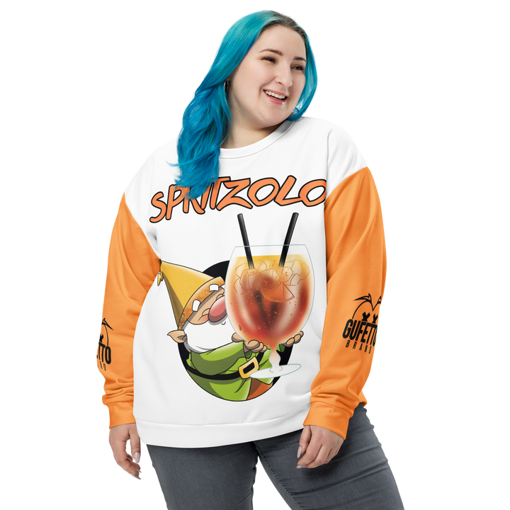 Felpa unisex Uomo/Donna SPRITZOLO NEW - Gufetto Brand