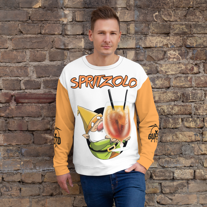 Felpa unisex Uomo/Donna SPRITZOLO NEW - Gufetto Brand