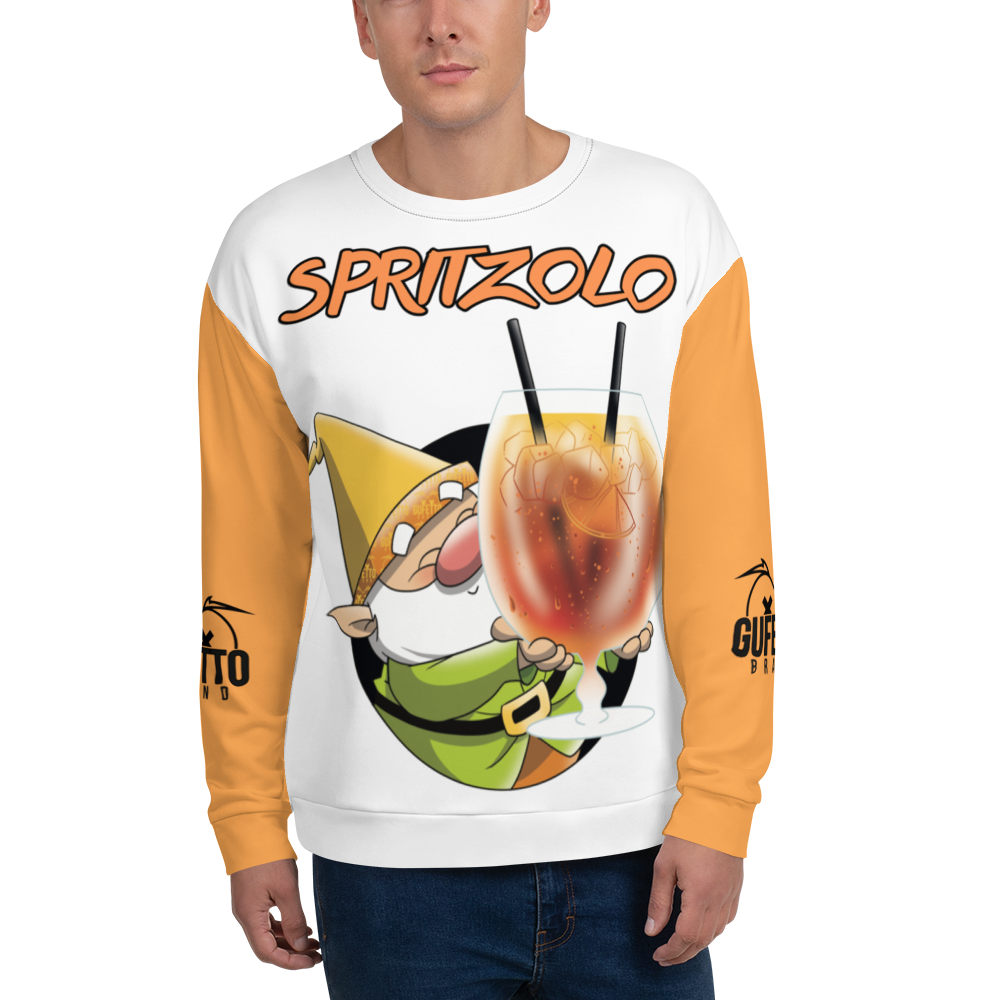 Felpa unisex Uomo/Donna SPRITZOLO NEW - Gufetto Brand