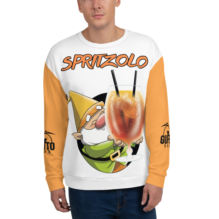 Felpa unisex Uomo/Donna SPRITZOLO NEW - Gufetto Brand
