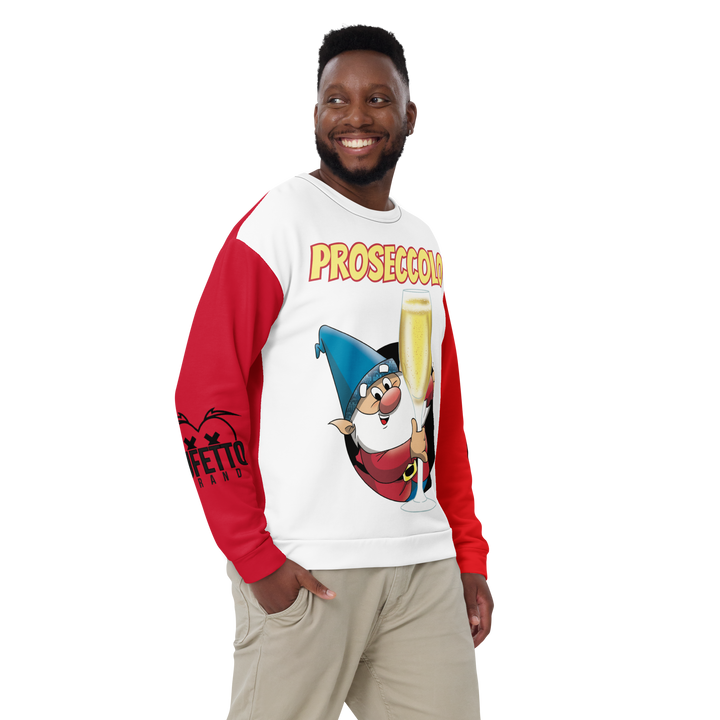 Felpa unisex Uomo/Donna PROSECCOLO NEW - Gufetto Brand