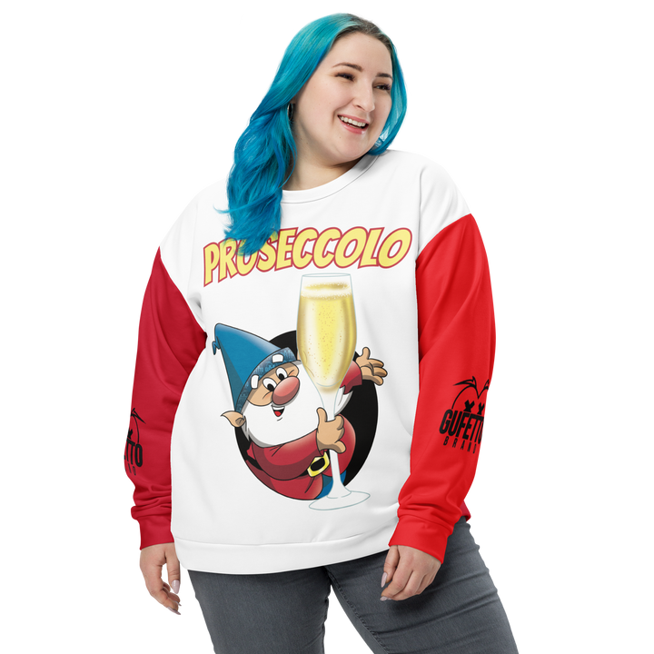 Felpa unisex Uomo/Donna PROSECCOLO NEW - Gufetto Brand