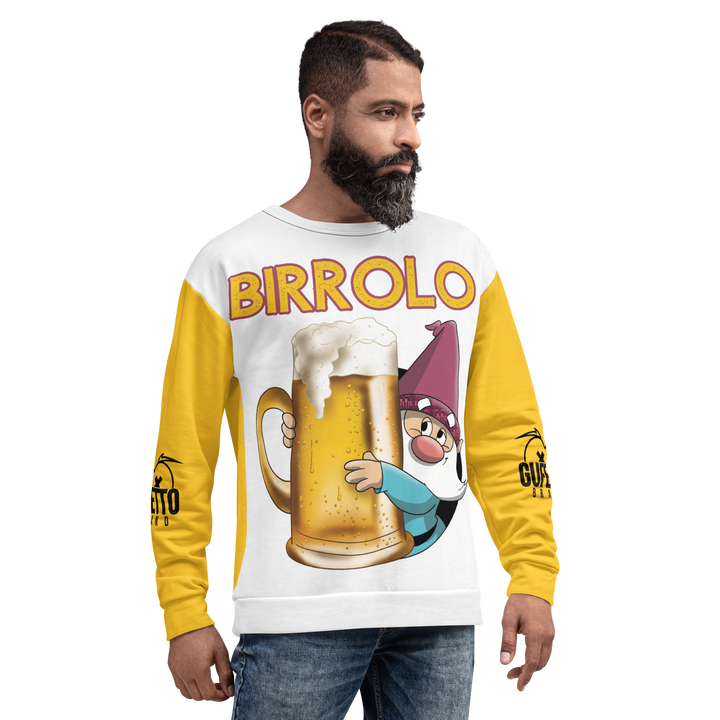 Felpa unisex Uomo/Donna BIRROLO NEW - Gufetto Brand