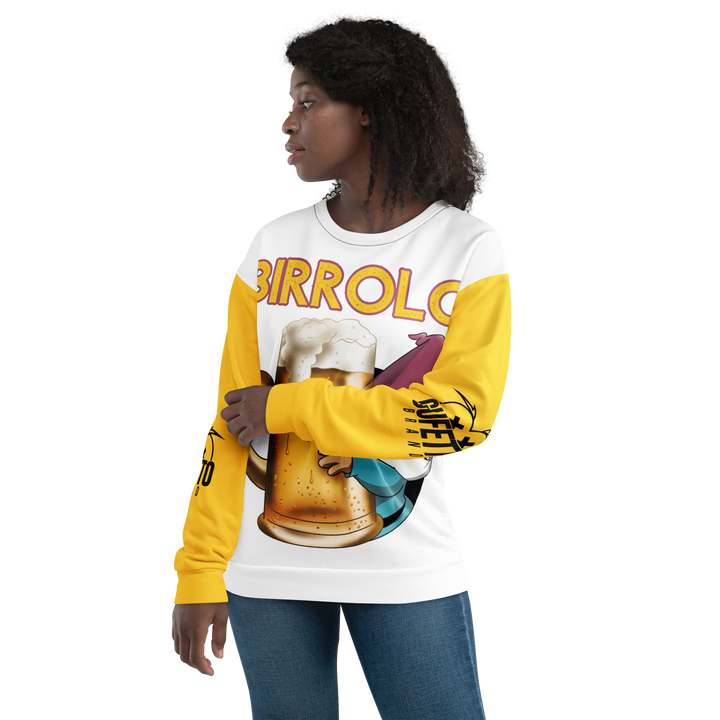 Felpa unisex Uomo/Donna BIRROLO NEW - Gufetto Brand