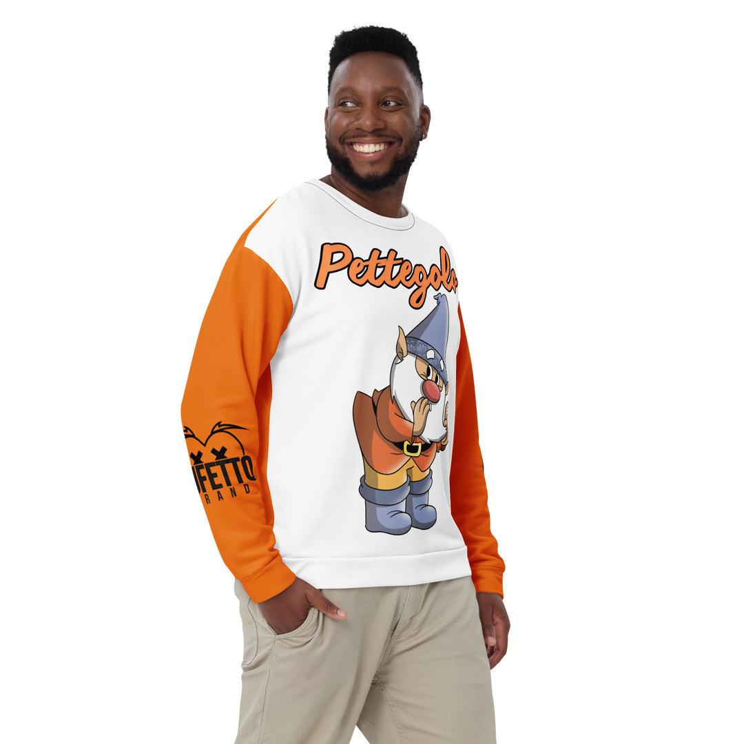 Felpa unisex Uomo/Donna PETTEGOLO - Gufetto Brand