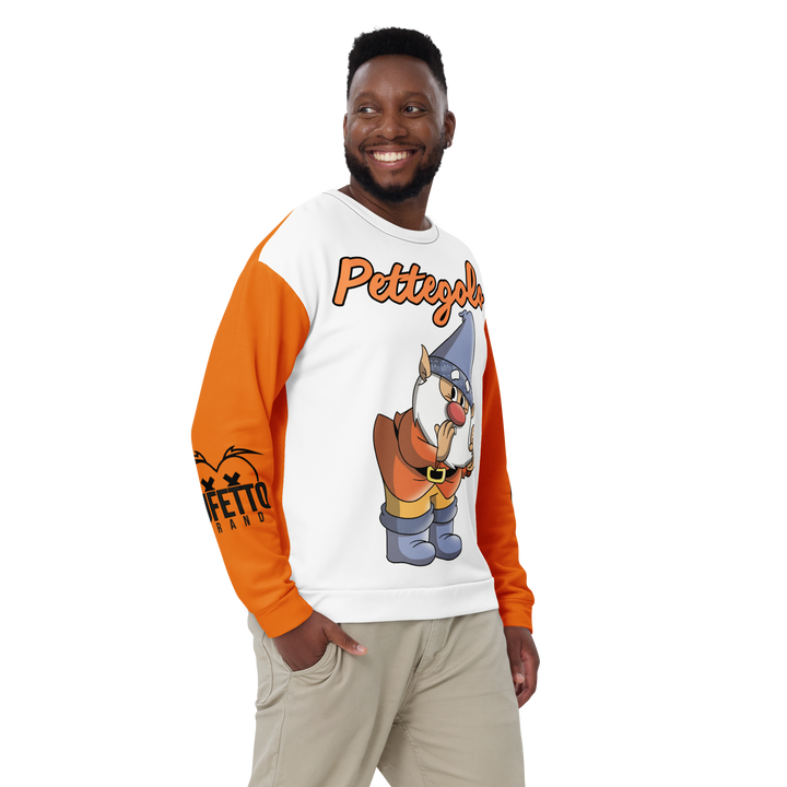 Felpa unisex Uomo/Donna PETTEGOLO - Gufetto Brand