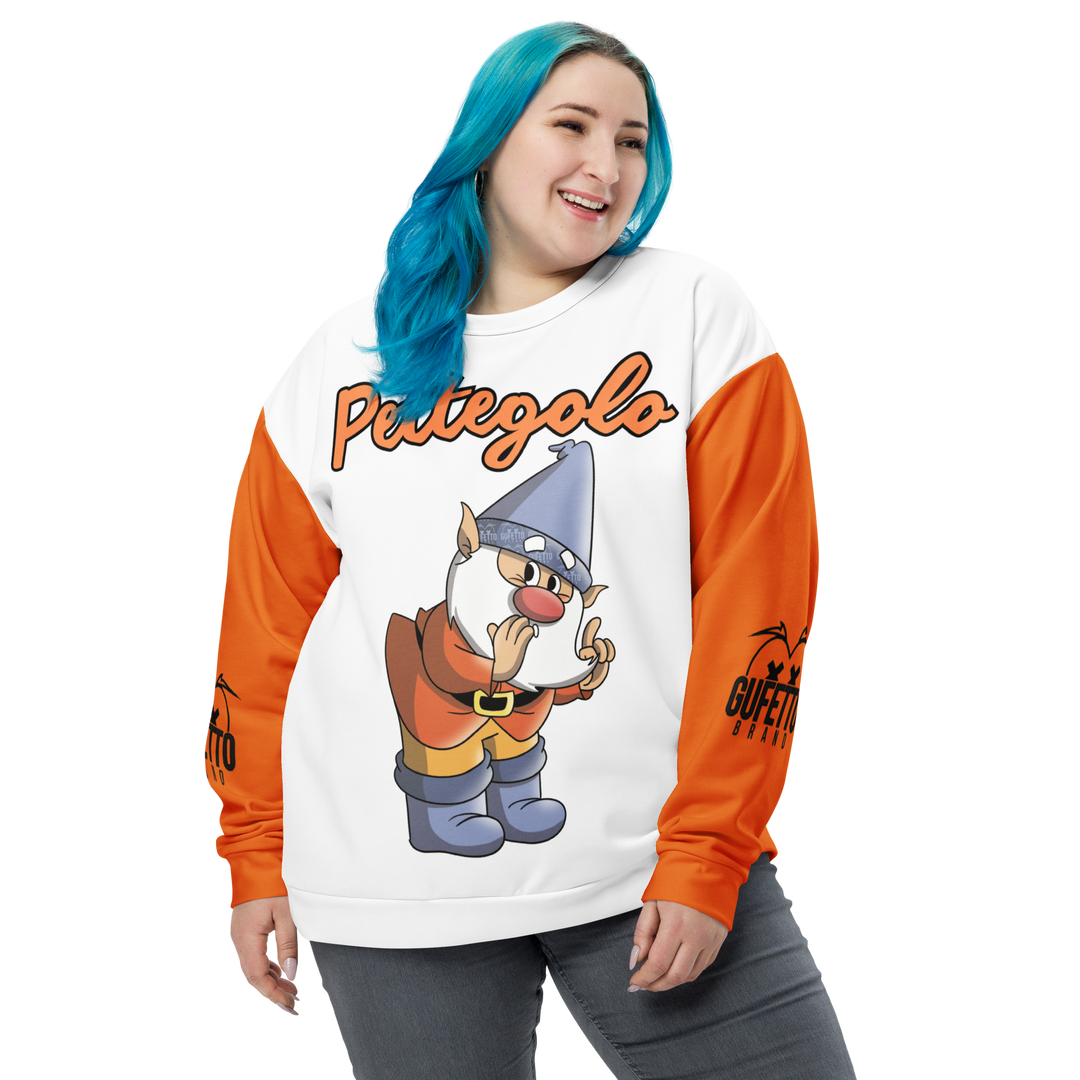 Felpa unisex Uomo/Donna PETTEGOLO - Gufetto Brand