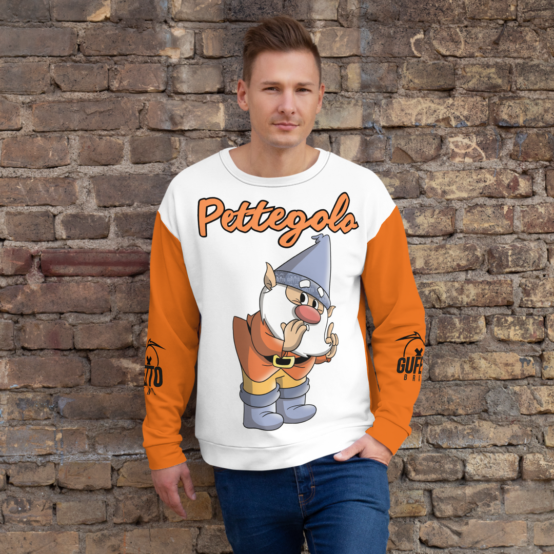Felpa unisex Uomo/Donna PETTEGOLO - Gufetto Brand