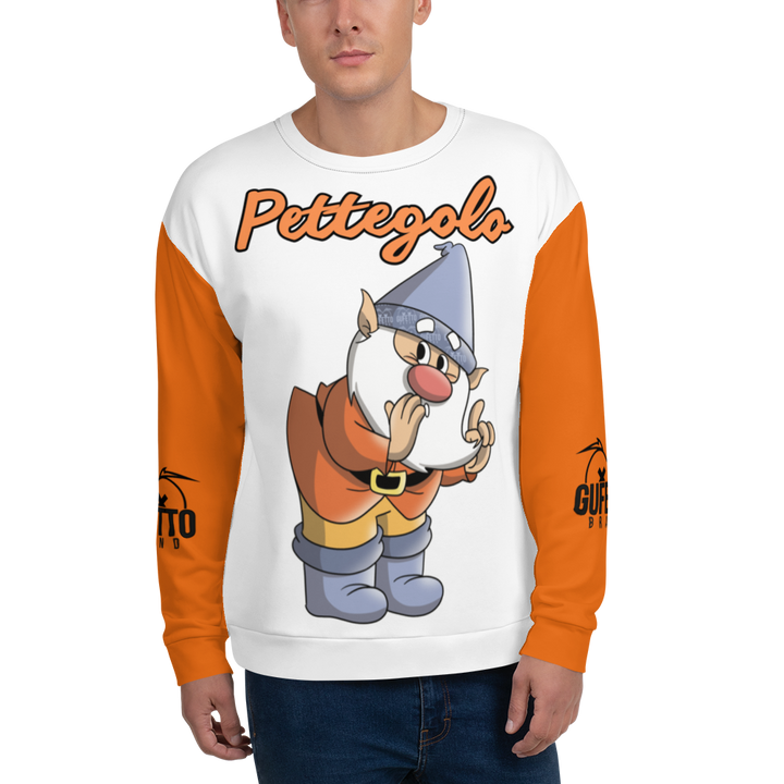 Felpa unisex Uomo/Donna PETTEGOLO - Gufetto Brand