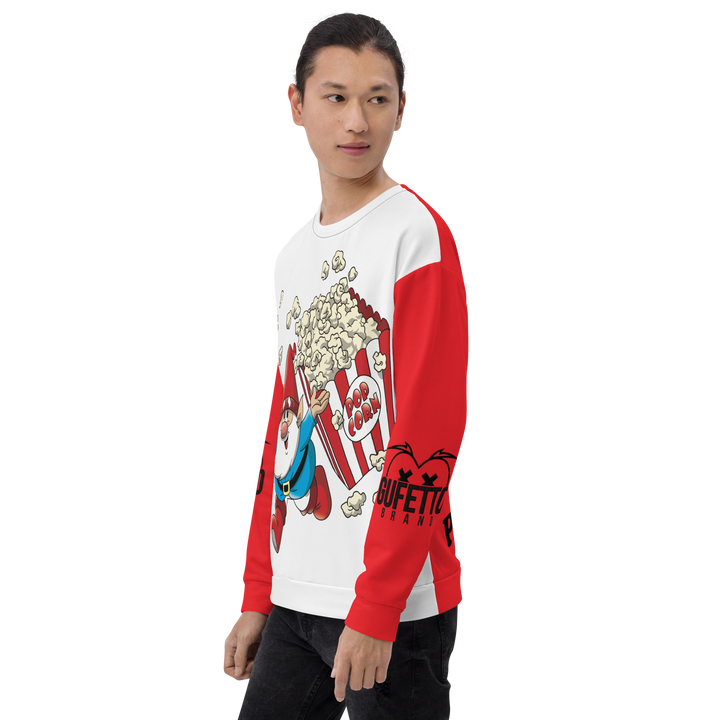 Felpa unisex Uomo/Donna POPCORNOLO - Gufetto Brand