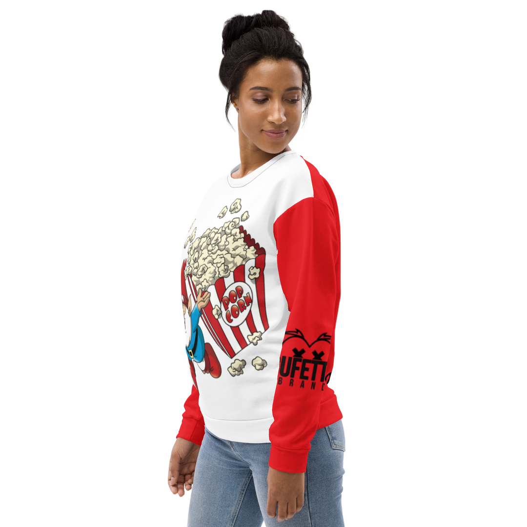 Felpa unisex Uomo/Donna POPCORNOLO - Gufetto Brand