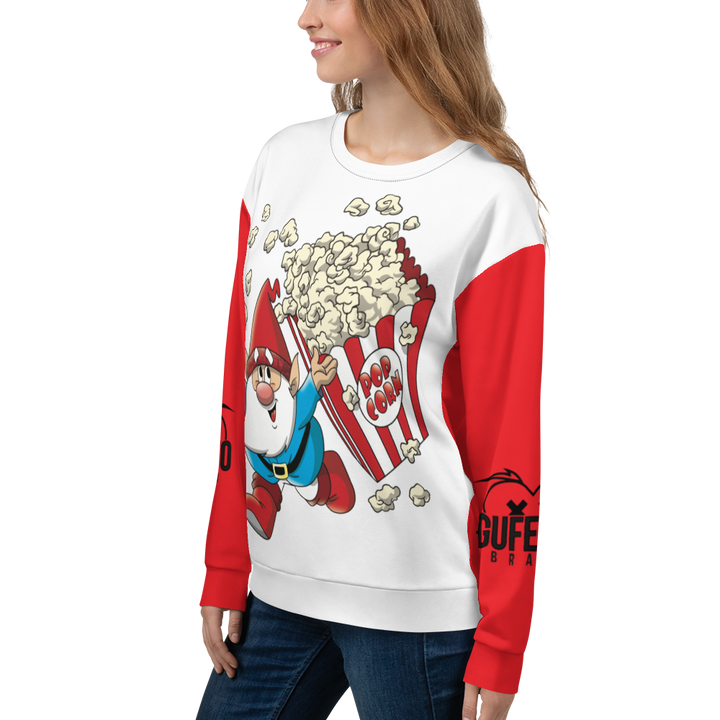 Felpa unisex Uomo/Donna POPCORNOLO - Gufetto Brand