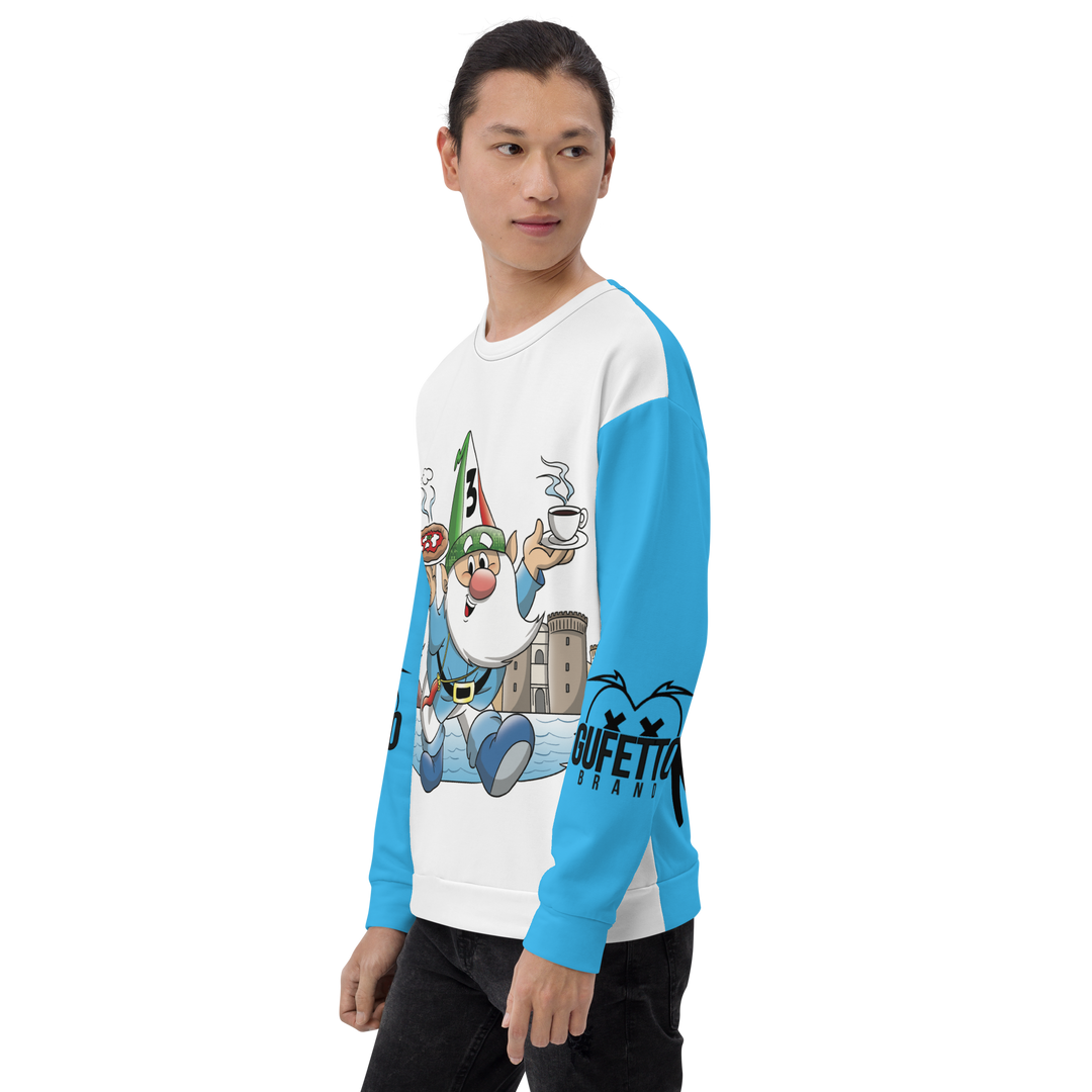 Felpa unisex Uomo/Donna NAPOLO - Gufetto Brand