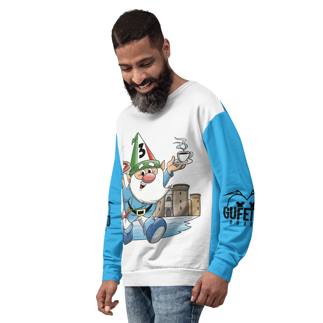 Felpa unisex Uomo/Donna NAPOLO - Gufetto Brand