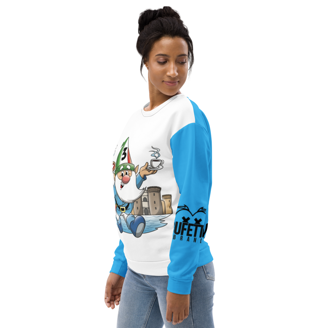 Felpa unisex Uomo/Donna NAPOLO - Gufetto Brand