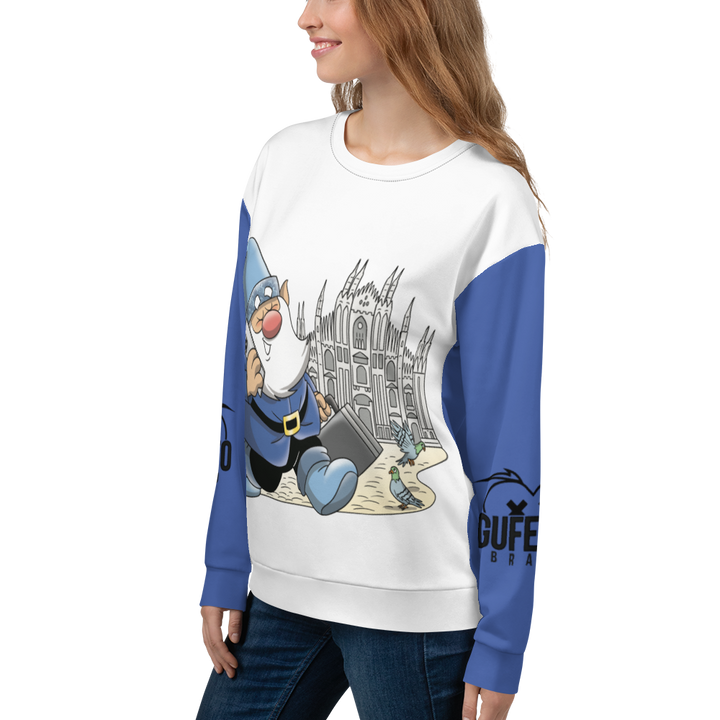 Felpa unisex Uomo/Donna MILANOLO - Gufetto Brand