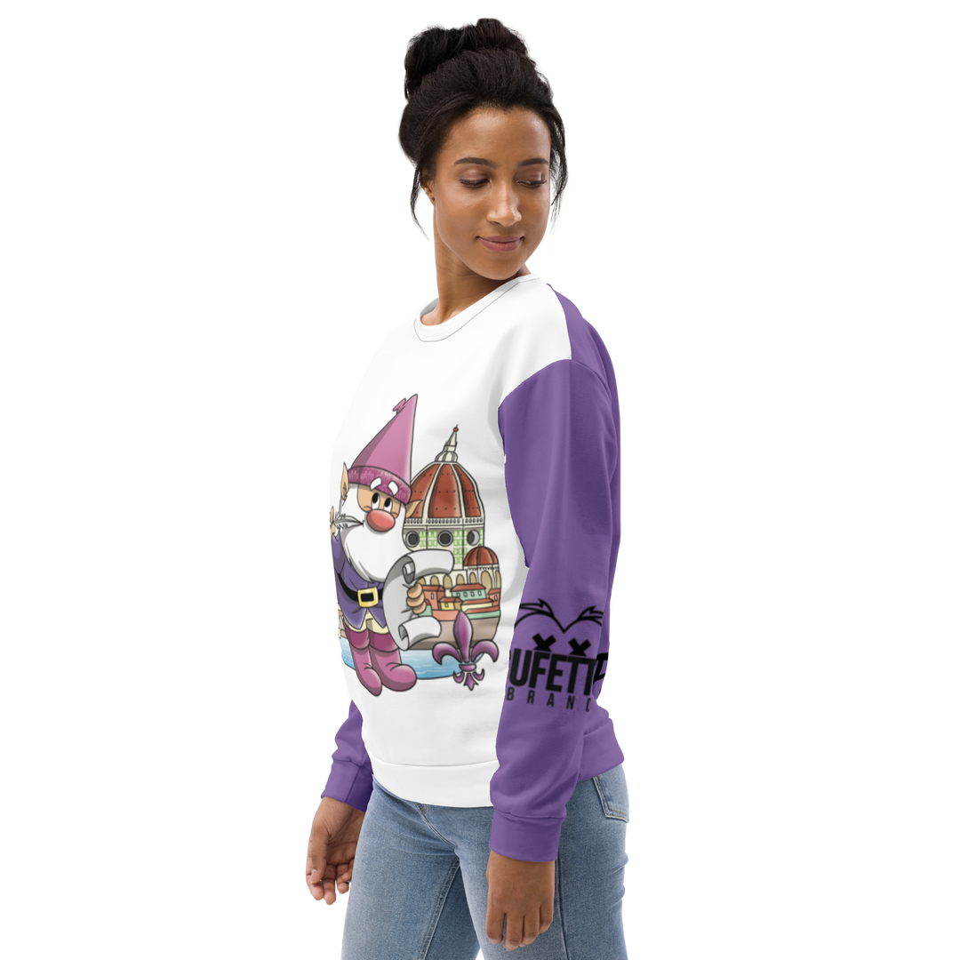 Felpa unisex Uomo/Donna FIRENZOLO - Gufetto Brand