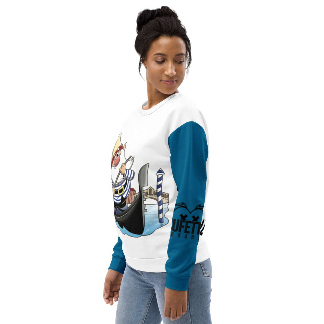 Felpa unisex Uomo/Donna VENEZIOLO - Gufetto Brand
