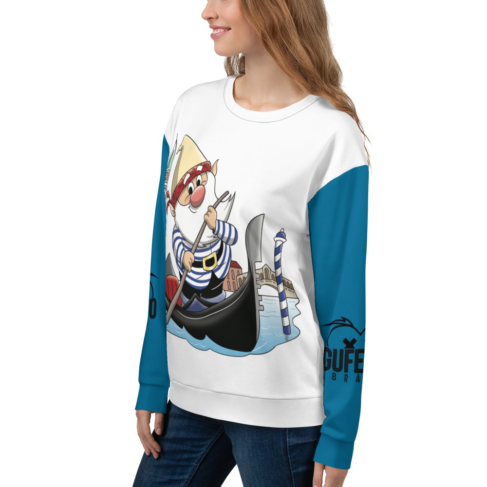 Felpa unisex Uomo/Donna VENEZIOLO - Gufetto Brand