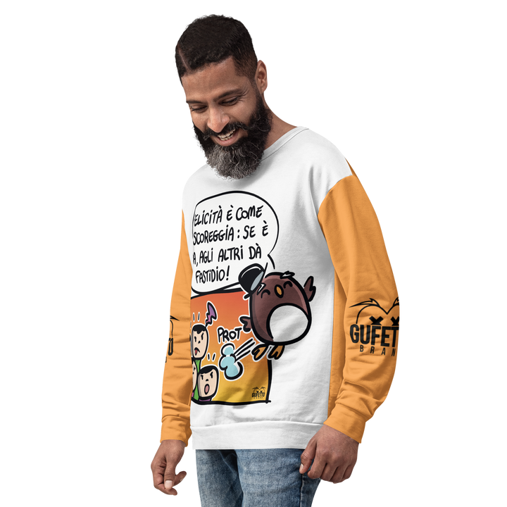Felpa unisex Uomo/Donna SCOREGGIA - Gufetto Brand