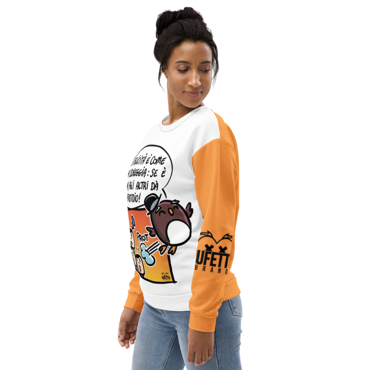 Felpa unisex Uomo/Donna SCOREGGIA - Gufetto Brand
