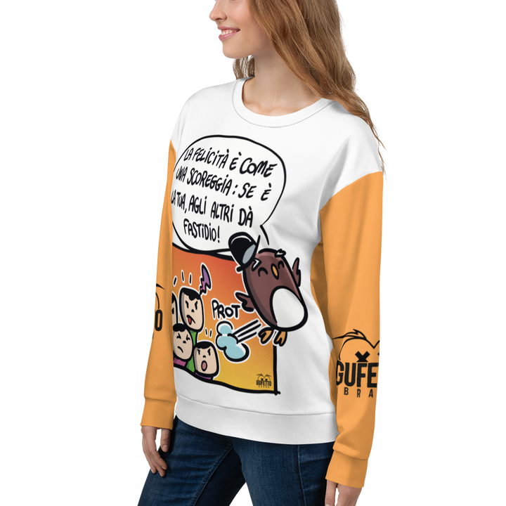 Felpa unisex Uomo/Donna SCOREGGIA - Gufetto Brand