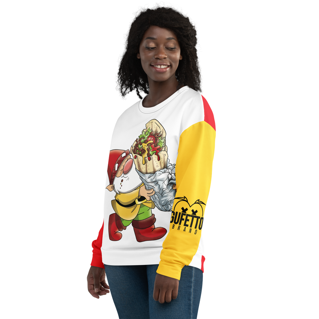 Felpa unisex Uomo/Donna KEBABOLO - Gufetto Brand