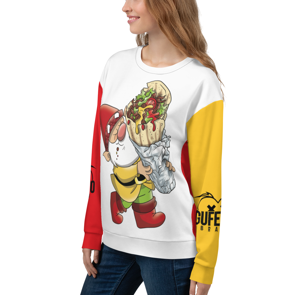 Felpa unisex Uomo/Donna KEBABOLO - Gufetto Brand