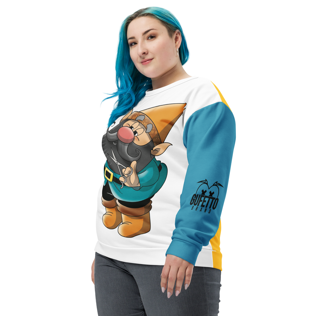 Felpa unisex Uomo/Donna BARBOLO - Gufetto Brand